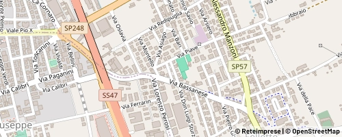 Mappa Romano d'Ezzelino