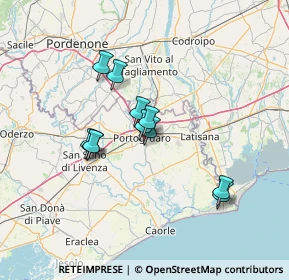 Mappa Via Abruzzi, 30026 Portogruaro VE, Italia (10.66091)