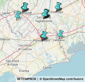 Mappa Via Abruzzi, 30026 Portogruaro VE, Italia (17.4115)