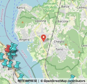 Mappa Via Galileo Galilei, 21021 Angera VA, Italia (3.917)