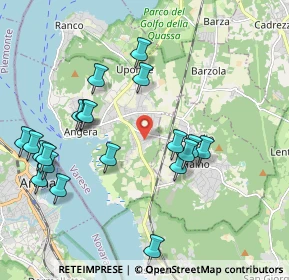 Mappa Via Galileo Galilei, 21021 Angera VA, Italia (2.153)
