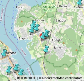 Mappa Via Galileo Galilei, 21021 Angera VA, Italia (2.20333)