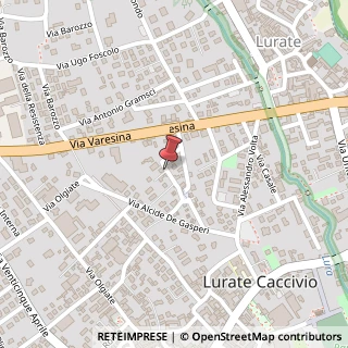Mappa Via Filippo Turati,  11, 22100 Lurate Caccivio, Como (Lombardia)