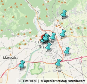 Mappa Via Pusterla, 36061 Bassano del Grappa VI, Italia (2.98929)