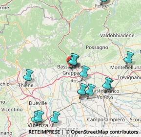 Mappa Via Pusterla, 36061 Bassano del Grappa VI, Italia (17.59688)