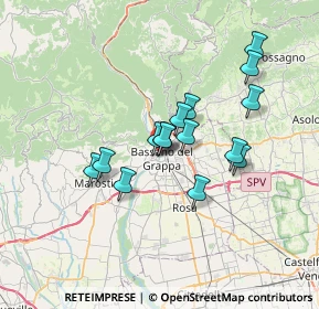 Mappa Via Pusterla, 36061 Bassano del Grappa VI, Italia (5.458)