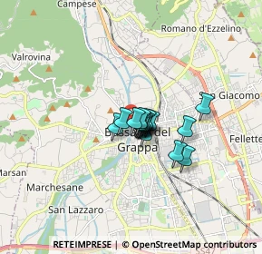 Mappa Via Pusterla, 36061 Bassano del Grappa VI, Italia (0.80563)
