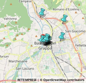 Mappa Via Pusterla, 36061 Bassano del Grappa VI, Italia (0.67647)