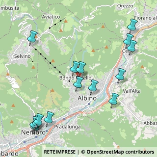 Mappa Via Carlo Marini, 24021 Albino BG, Italia (2.532)