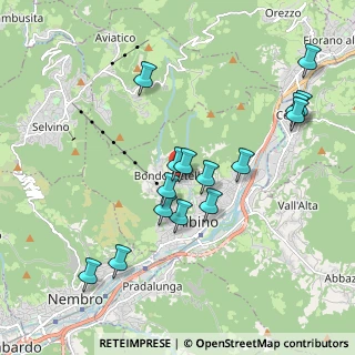 Mappa Via Carlo Marini, 24021 Albino BG, Italia (1.90867)