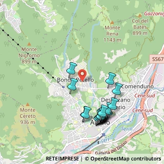 Mappa Via Carlo Marini, 24021 Albino BG, Italia (1.049)