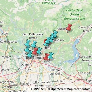 Mappa Via Carlo Marini, 24021 Albino BG, Italia (10.185)