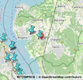 Mappa Via Don Giovanni Bosco, 21021 Angera VA, Italia (3.03692)
