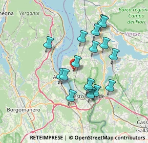 Mappa Via Don Giovanni Bosco, 21021 Angera VA, Italia (6.42294)