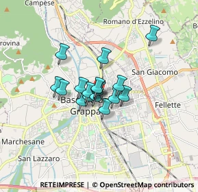 Mappa Via Antonio Gramsci, 36061 Bassano del Grappa VI, Italia (0.98)