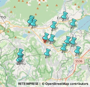 Mappa Via IV Novembre, 22040 Alzate Brianza CO, Italia (3.84188)