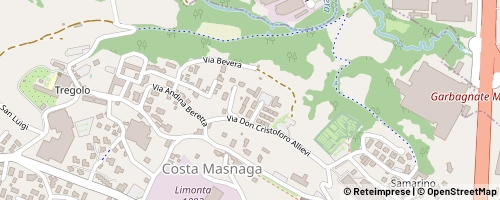Mappa Costa Masnaga