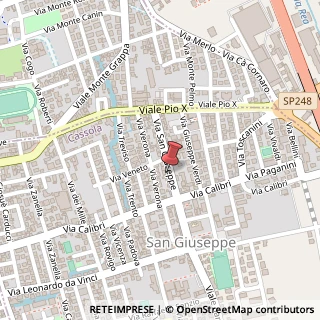 Mappa Viale San Giuseppe, 121, 36022 Cassola, Vicenza (Veneto)