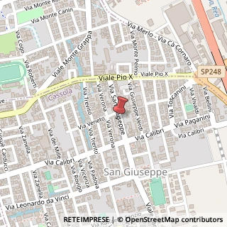 Mappa Viale San Giuseppe, 127, 36022 Cassola, Vicenza (Veneto)