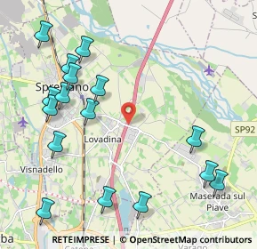 Mappa Via Giosuè Carducci, 31027 Spresiano TV, Italia (2.52563)