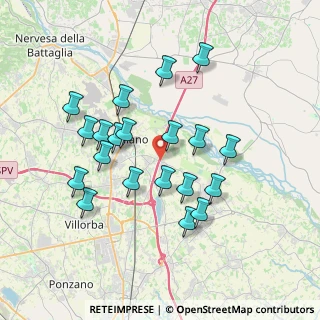 Mappa Via Giosuè Carducci, 31027 Spresiano TV, Italia (3.426)