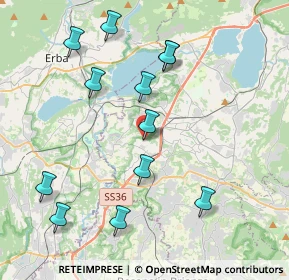 Mappa Via Don C. Allievi, 23845 Costa Masnaga LC, Italia (4.25583)