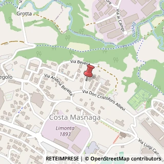 Mappa Via Don C. Allievi, 11, 23845 Costa Masnaga, Lecco (Lombardia)