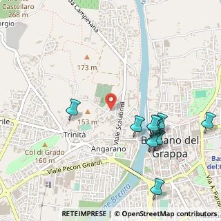 Mappa Via Colbacchini, 36061 Bassano del Grappa VI, Italia (0.56727)