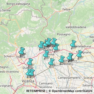 Mappa Via Colombare, 36061 Bassano del Grappa VI, Italia (15.00941)