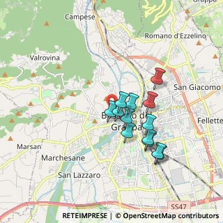 Mappa Via Colbacchini, 36061 Bassano del Grappa VI, Italia (1.39154)