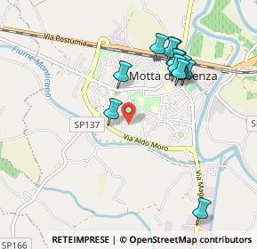 Mappa Via Aldo Moro, 31045 Motta di Livenza TV, Italia (0.95833)