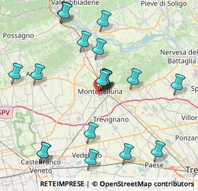 Mappa Via Dino Buzzati, 31044 Montebelluna TV, Italia (8.2445)