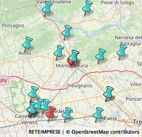 Mappa Via Dino Buzzati, 31044 Montebelluna TV, Italia (9.9375)