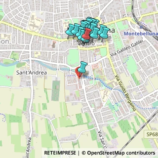 Mappa Via Dino Buzzati, 31044 Montebelluna TV, Italia (0.528)