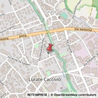 Mappa Via Casale,  15, 22075 Lurate Caccivio, Como (Lombardia)