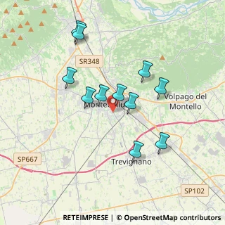 Mappa Via dei Ciliegi, 31044 Montebelluna TV, Italia (3.29636)