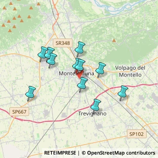 Mappa Via dei Ciliegi, 31044 Montebelluna TV, Italia (3.10818)
