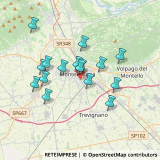 Mappa Via dei Ciliegi, 31044 Montebelluna TV, Italia (3.28938)