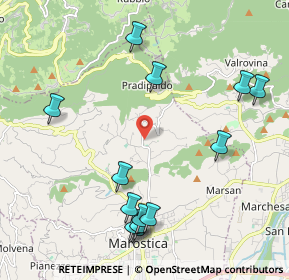 Mappa Via Stroppari, 36063 Marostica VI, Italia (2.4)