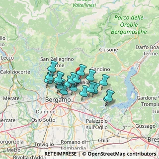 Mappa Piazza Spino, 24021 Albino BG, Italia (9.53)