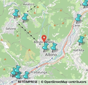 Mappa Piazza Spino, 24021 Albino BG, Italia (3.15091)