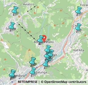 Mappa Piazza Spino, 24021 Albino BG, Italia (2.604)