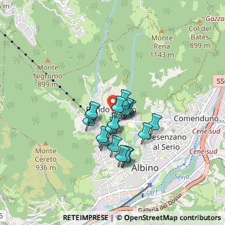 Mappa Piazza Spino, 24021 Albino BG, Italia (0.576)