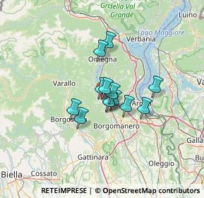 Mappa Via Giuseppe Verdi, 28017 San Maurizio D'opaglio NO, Italia (7.89231)