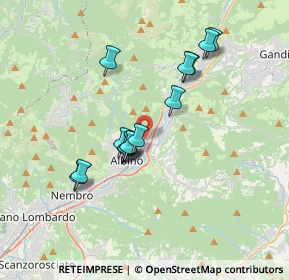 Mappa Via Briolini, 24021 Albino BG, Italia (3.03214)