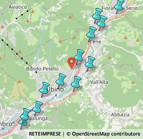 Mappa Via Briolini, 24021 Albino BG, Italia (2.345)