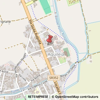 Mappa Via Teodoro Vescovo, 3/a, 33051 Aquileia, Udine (Friuli-Venezia Giulia)