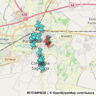 Mappa Via Croce Rossa, 30026 Portogruaro VE, Italia (1.44867)