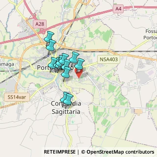 Mappa Via Croce Rossa, 30026 Portogruaro VE, Italia (1.31154)