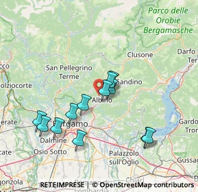 Mappa Via Andrea D'Albino, 24021 Albino BG, Italia (13.26)